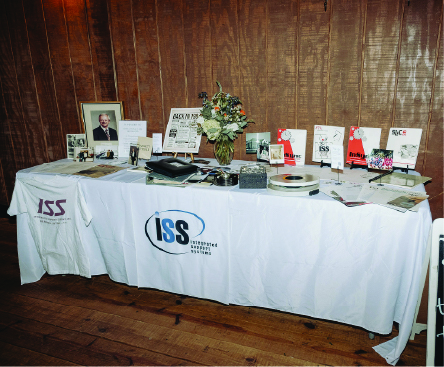 article cover for ISS' 40th anniversary celebration